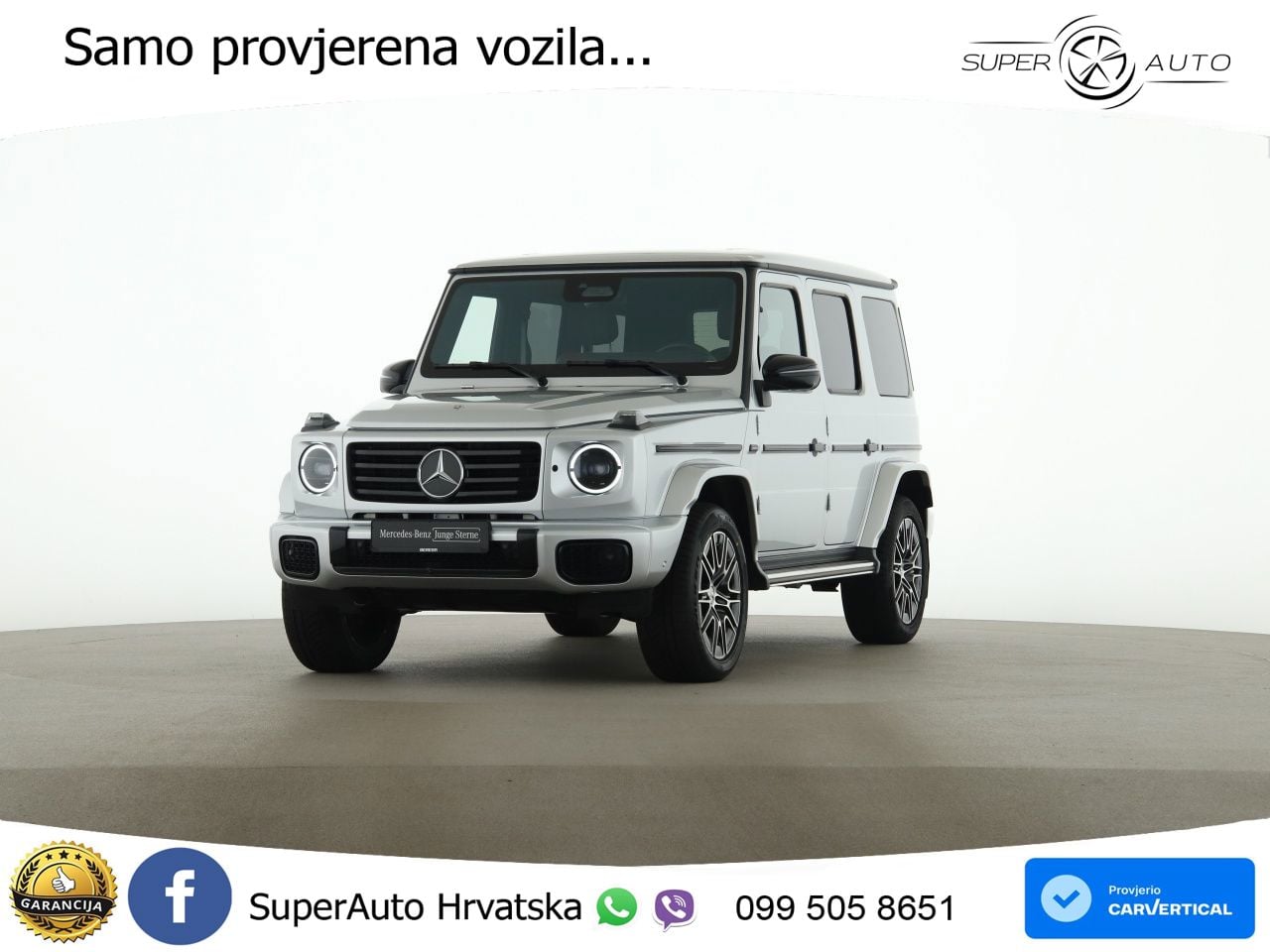 Mercedes G 450d Long (367 KS) 4MATIC 9G-TRONIC AMG LED+GR SJED+ACC