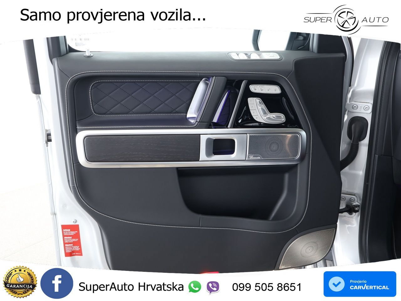 Mercedes G 450d Long (367 KS) 4MATIC 9G-TRONIC AMG LED+GR SJED+ACC