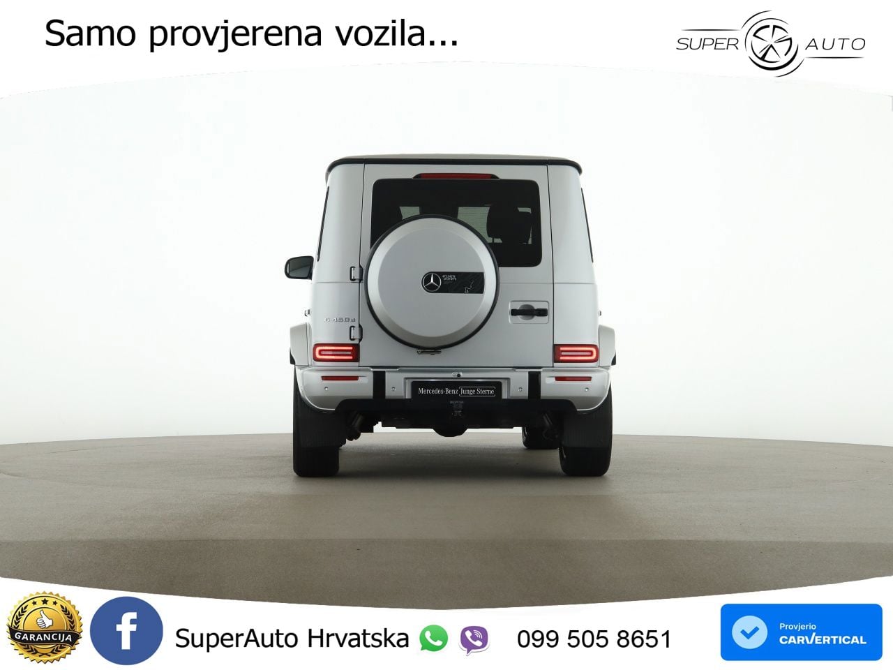 Mercedes G 450d Long (367 KS) 4MATIC 9G-TRONIC AMG LED+GR SJED+ACC