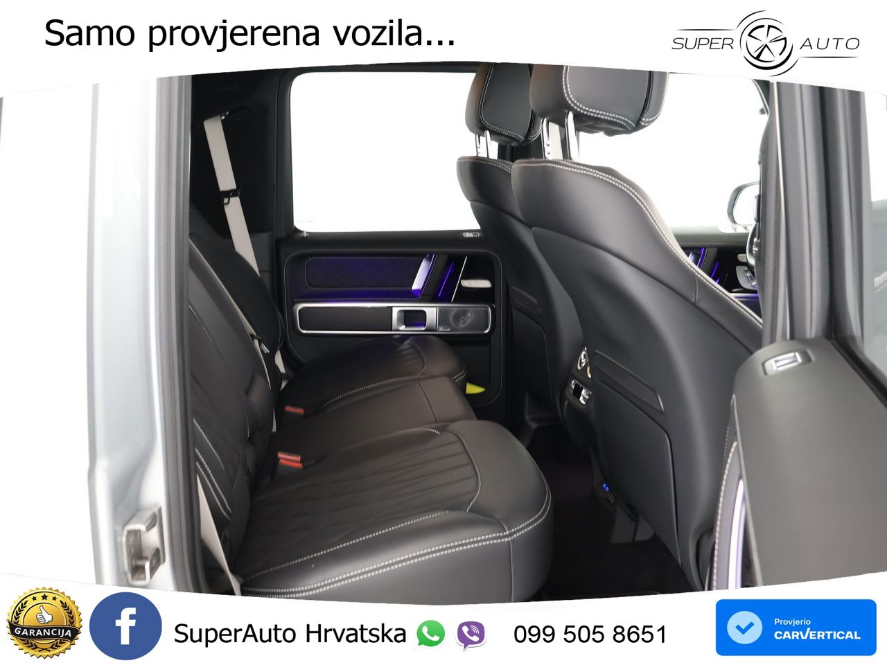 Mercedes G 450d Long (367 KS) 4MATIC 9G-TRONIC AMG LED+GR SJED+ACC