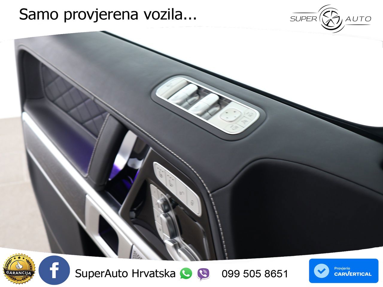 Mercedes G 450d Long (367 KS) 4MATIC 9G-TRONIC AMG LED+GR SJED+ACC