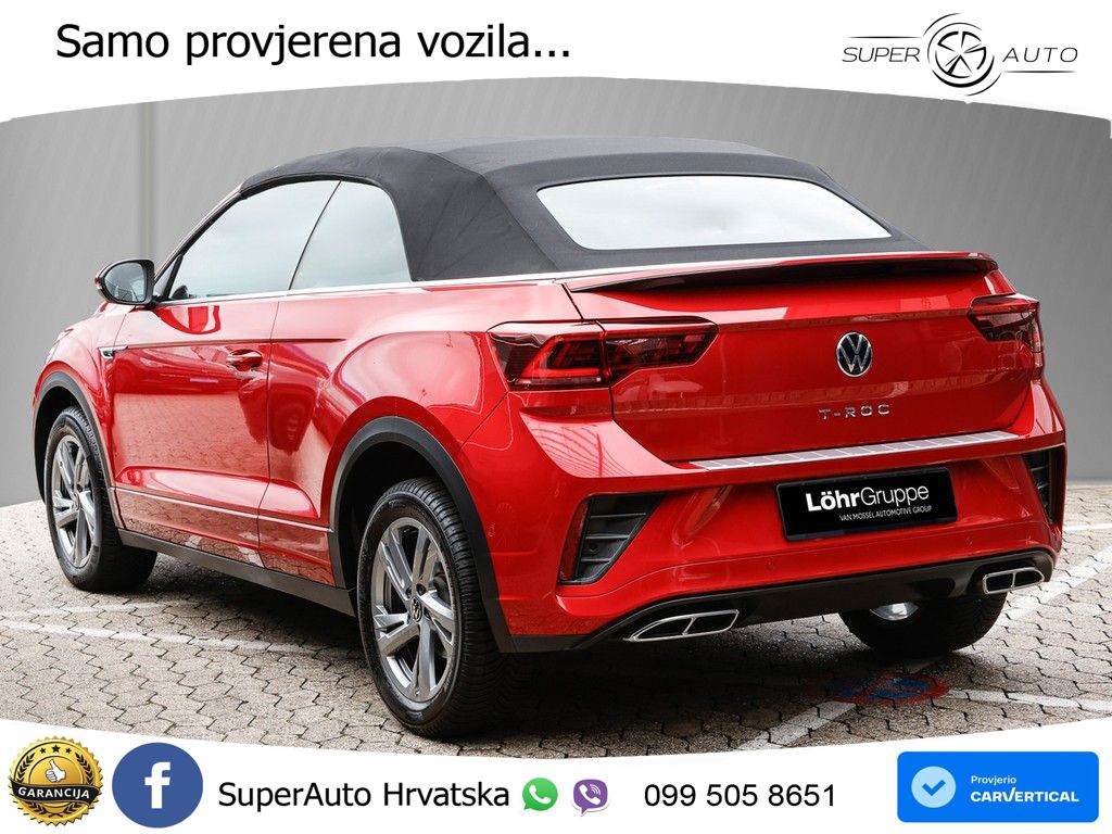 Volkswagen T-Roc 1.5 TSI (150 KS) R-Line MATRIX+GR SJED+KAM