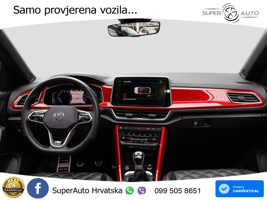 Volkswagen T-Roc 1.5 TSI (150 KS) R-Line MATRIX+GR SJED+KAM