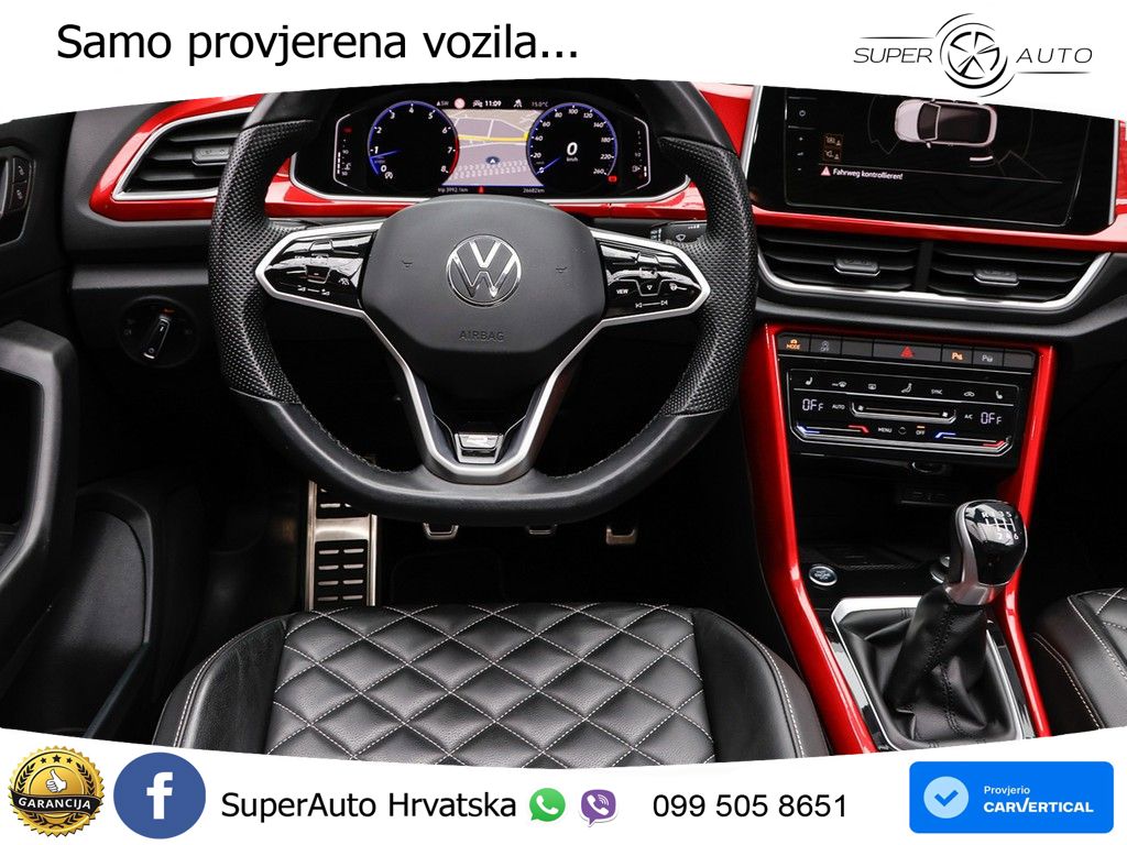 Volkswagen T-Roc 1.5 TSI (150 KS) R-Line MATRIX+GR SJED+KAM
