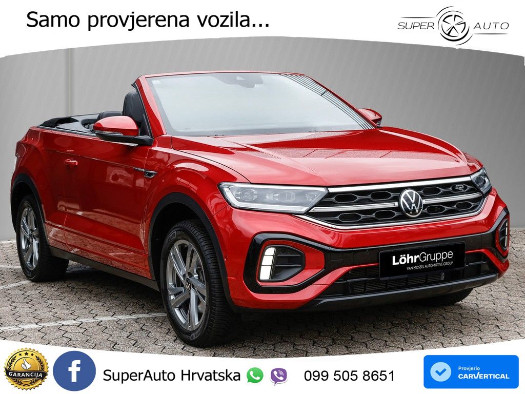 Volkswagen T-Roc 1.5 TSI (150 KS) R-Line MATRIX+GR SJED+KAM