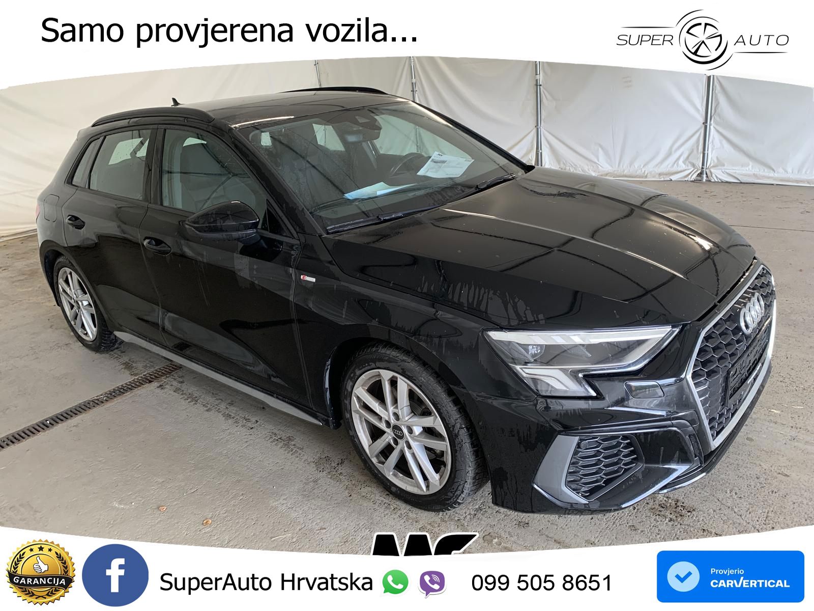 Audi A3 35 TDI (150 KS) S line