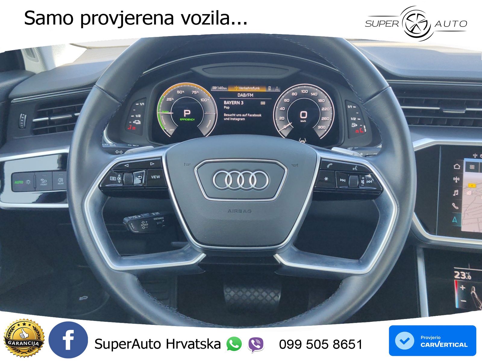 Audi A6 50 TFSIe (299 KS) quattro ultra S tronic S line MATRIX+GR SJED+KAM
