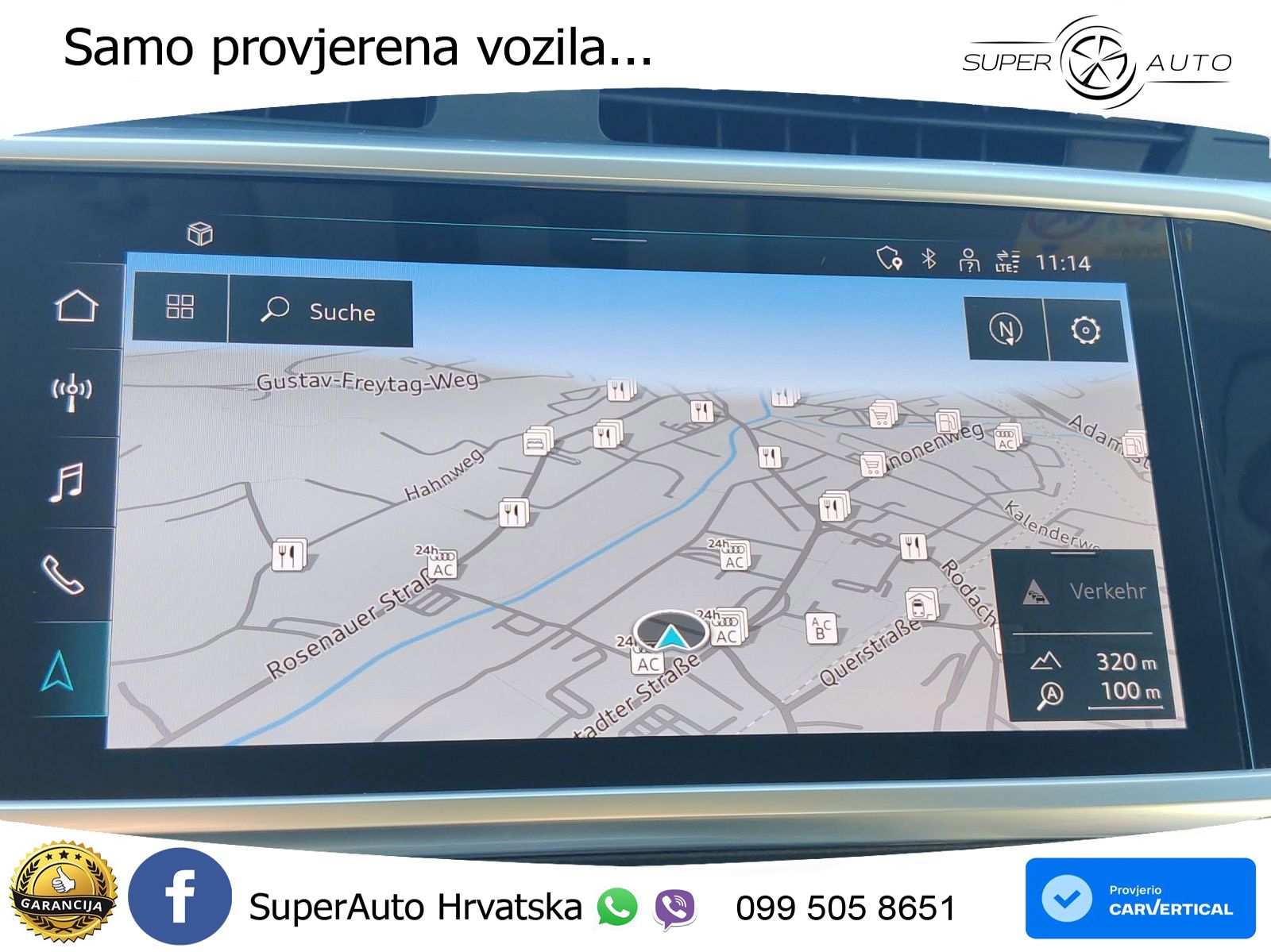 Audi A6 50 TFSIe (299 KS) quattro ultra S tronic S line MATRIX+GR SJED+KAM