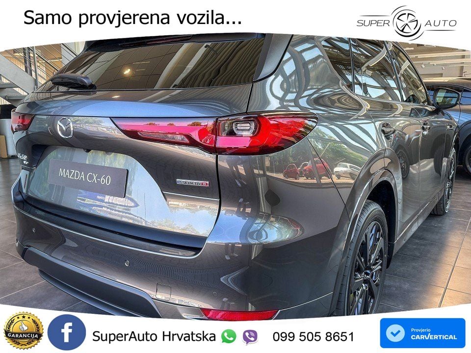 Mazda CX-60 3.3 e-Skyactiv D (254 KS) AWD Automatic MATRIX+GR SJED+KAM