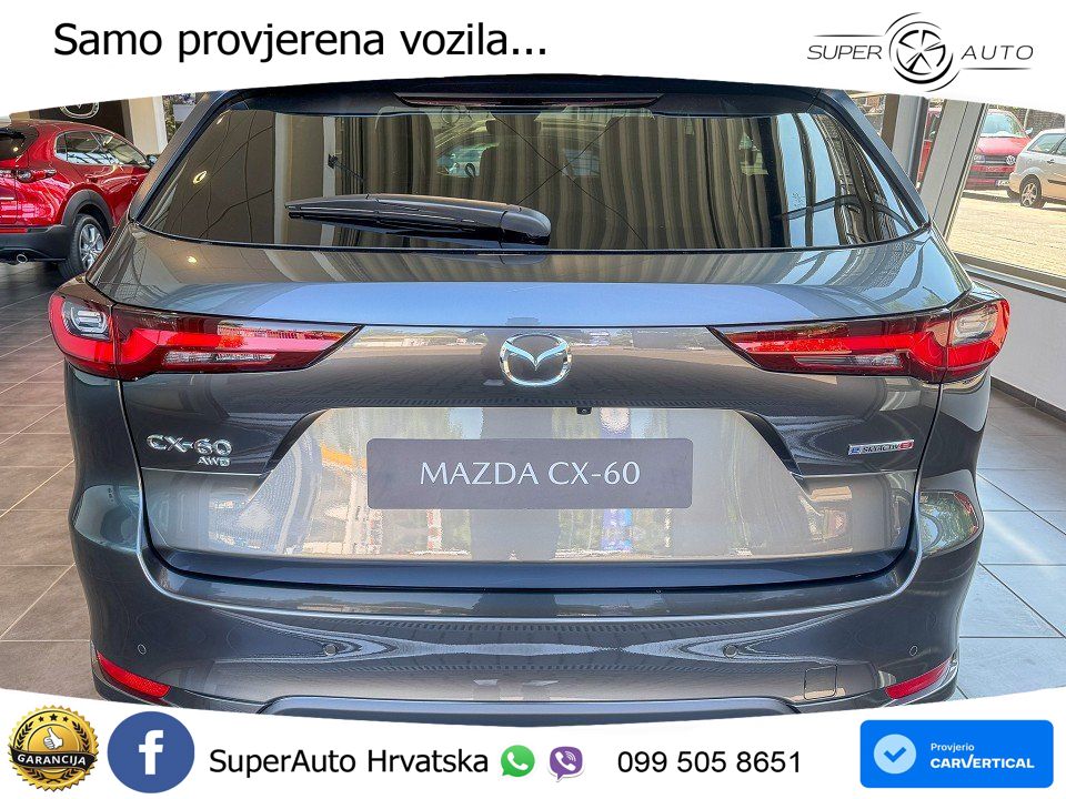 Mazda CX-60 3.3 e-Skyactiv D (254 KS) AWD Automatic MATRIX+GR SJED+KAM