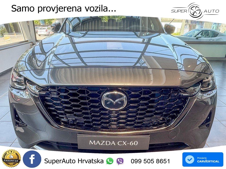 Mazda CX-60 3.3 e-Skyactiv D (254 KS) AWD Automatic MATRIX+GR SJED+KAM
