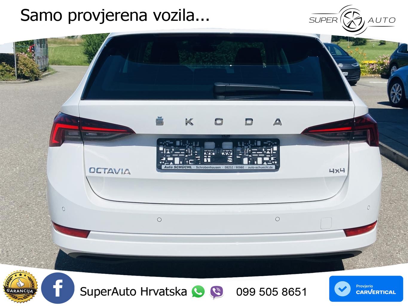 Škoda Octavia Combi 2.0 TDI (150 KS) 4x4 DSG MATRIX+GR SJED+KAM