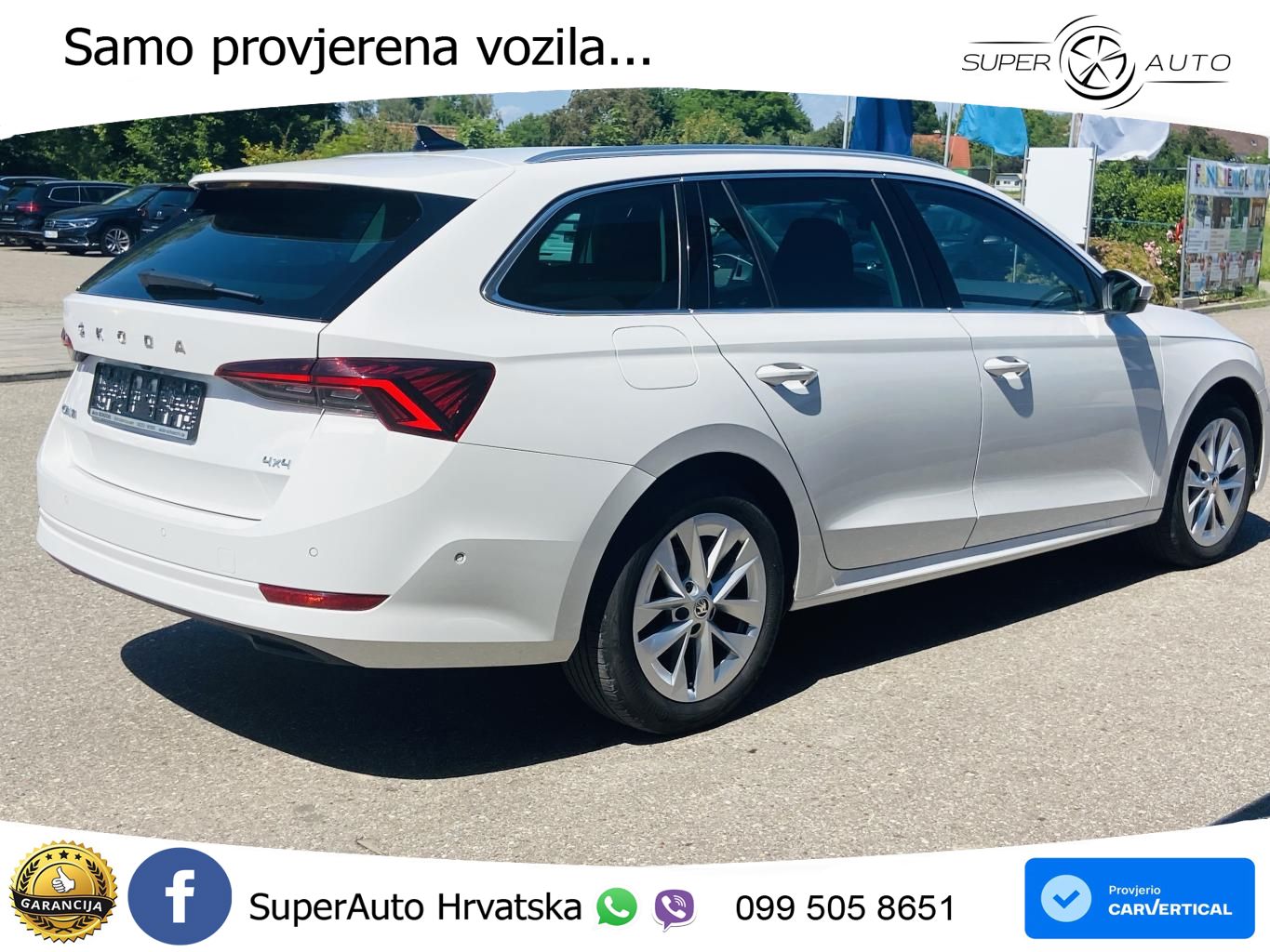 Škoda Octavia Combi 2.0 TDI (150 KS) 4x4 DSG MATRIX+GR SJED+KAM