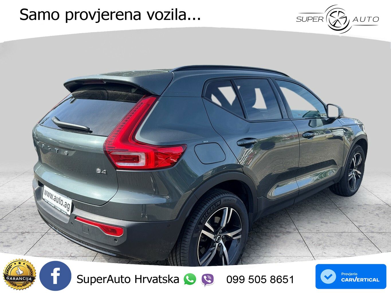 Volvo XC40 2.0 B4 AWD 197 KS Automatic LED+GR SJED+ACC