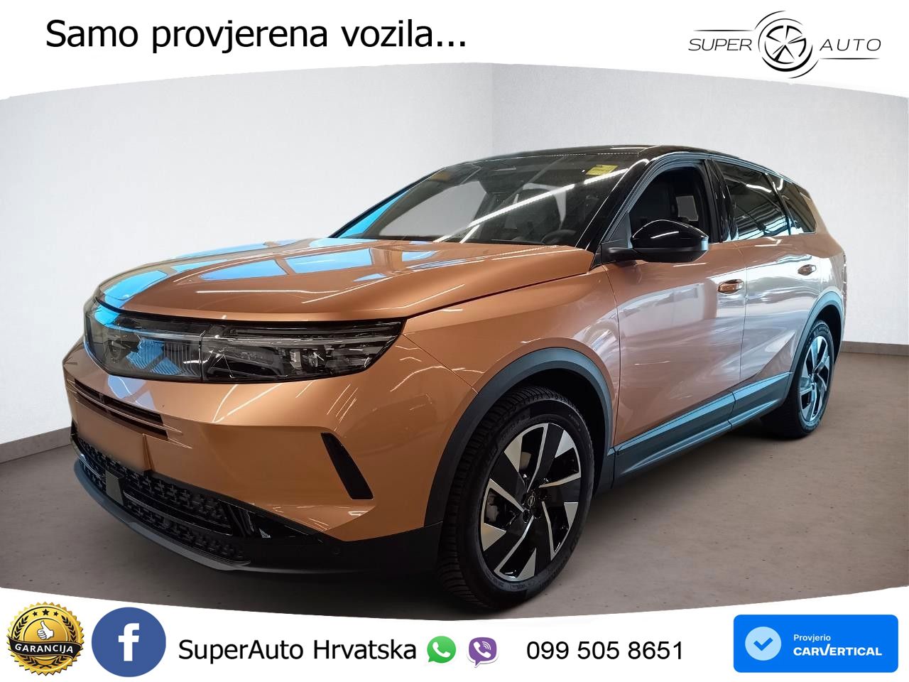 Opel Grandland 1.2 Turbo (145 KS) Hybrid eDCT GS MATRIX+GR SJED+KAM