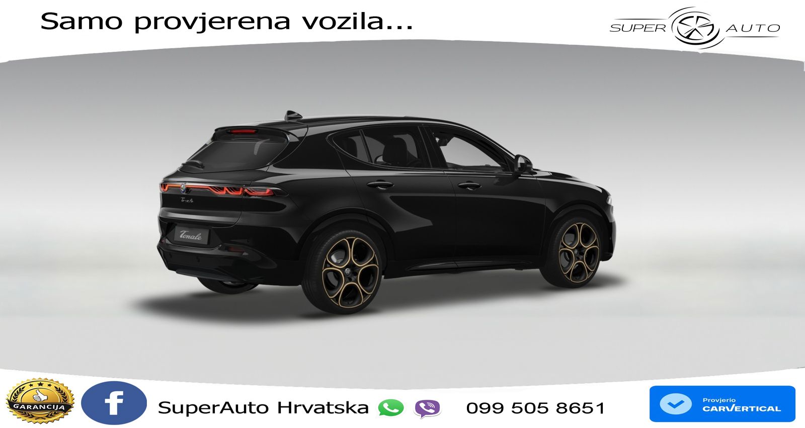 Alfa Romeo Tonale 1.5 VGT (160 KS) 48V-Hybrid TCT LED+GR SJED+ACC