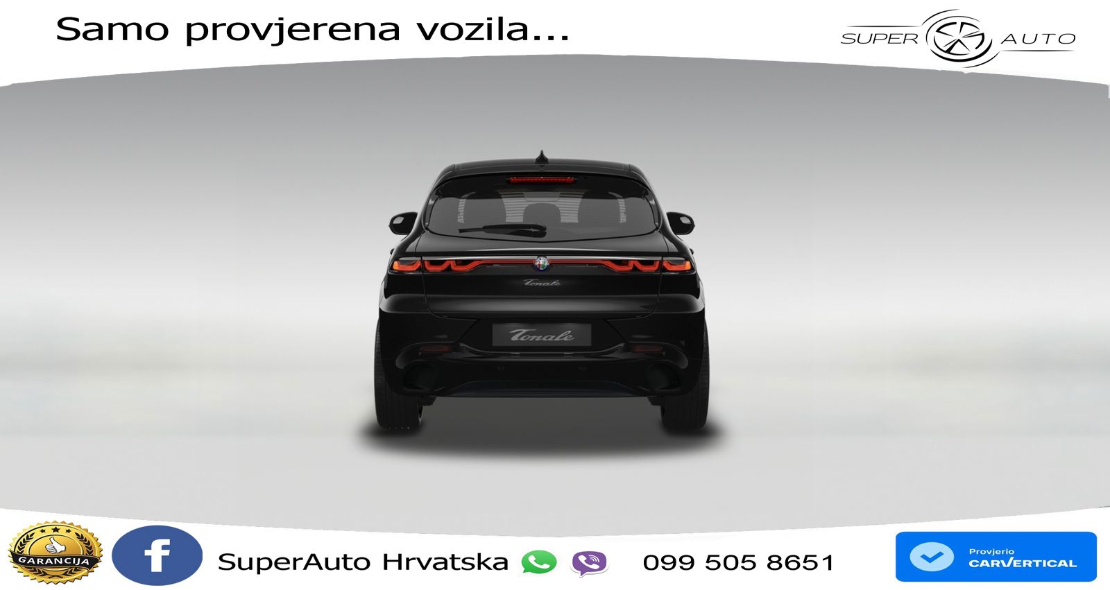 Alfa Romeo Tonale 1.5 VGT (160 KS) 48V-Hybrid TCT LED+GR SJED+ACC