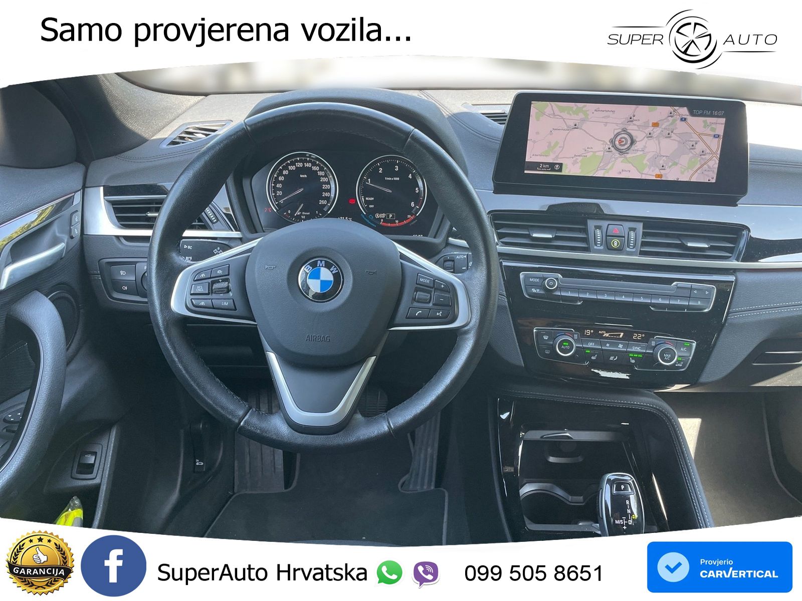 BMW X2 sDrive20d Steptronic Advantage LED+GR SJED+ACC