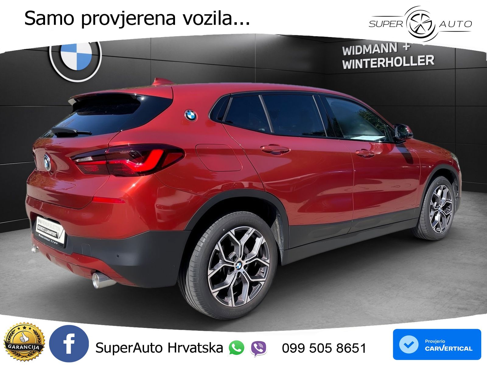 BMW X2 sDrive20d Steptronic Advantage LED+GR SJED+ACC