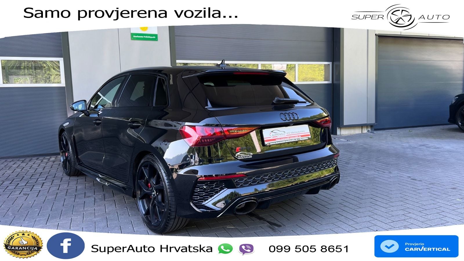 Audi RS3 Sportback 2.5 TFSI (400 KS) quattro S tronic S line