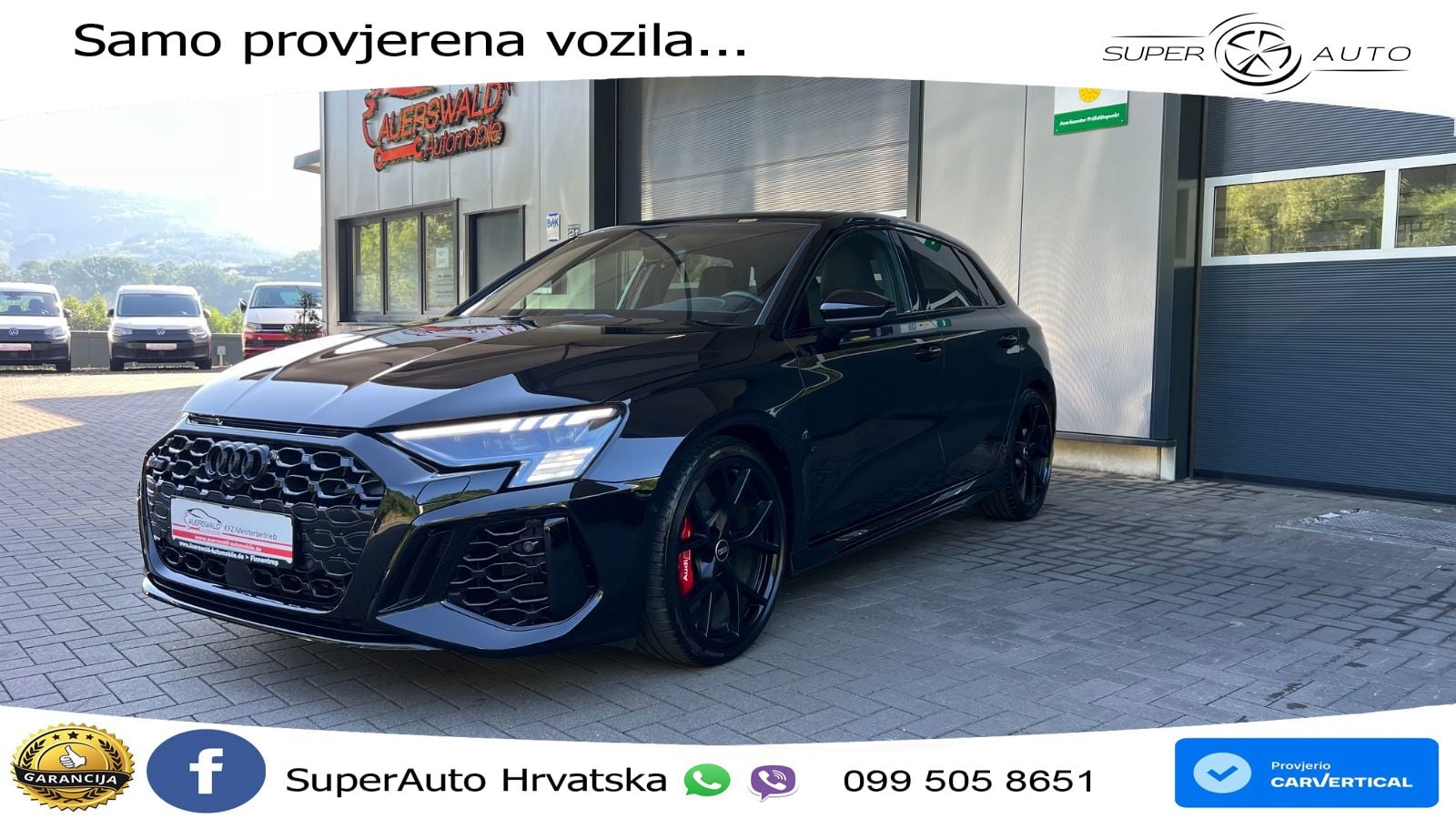 Audi RS3 Sportback 2.5 TFSI (400 KS) quattro S tronic S line