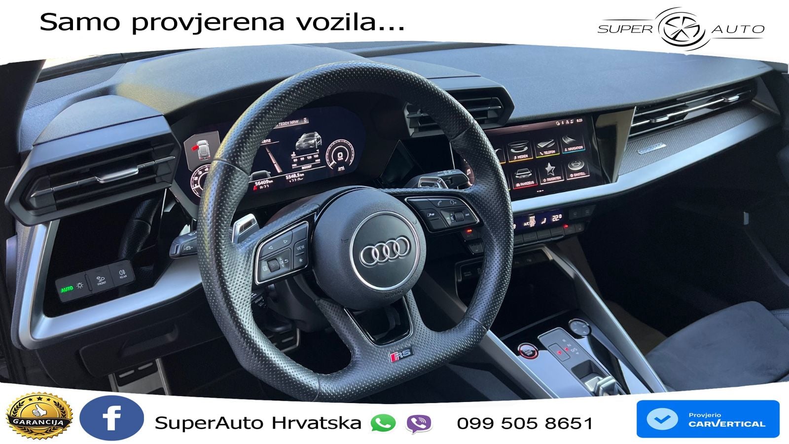 Audi RS3 Sportback 2.5 TFSI (400 KS) quattro S tronic S line