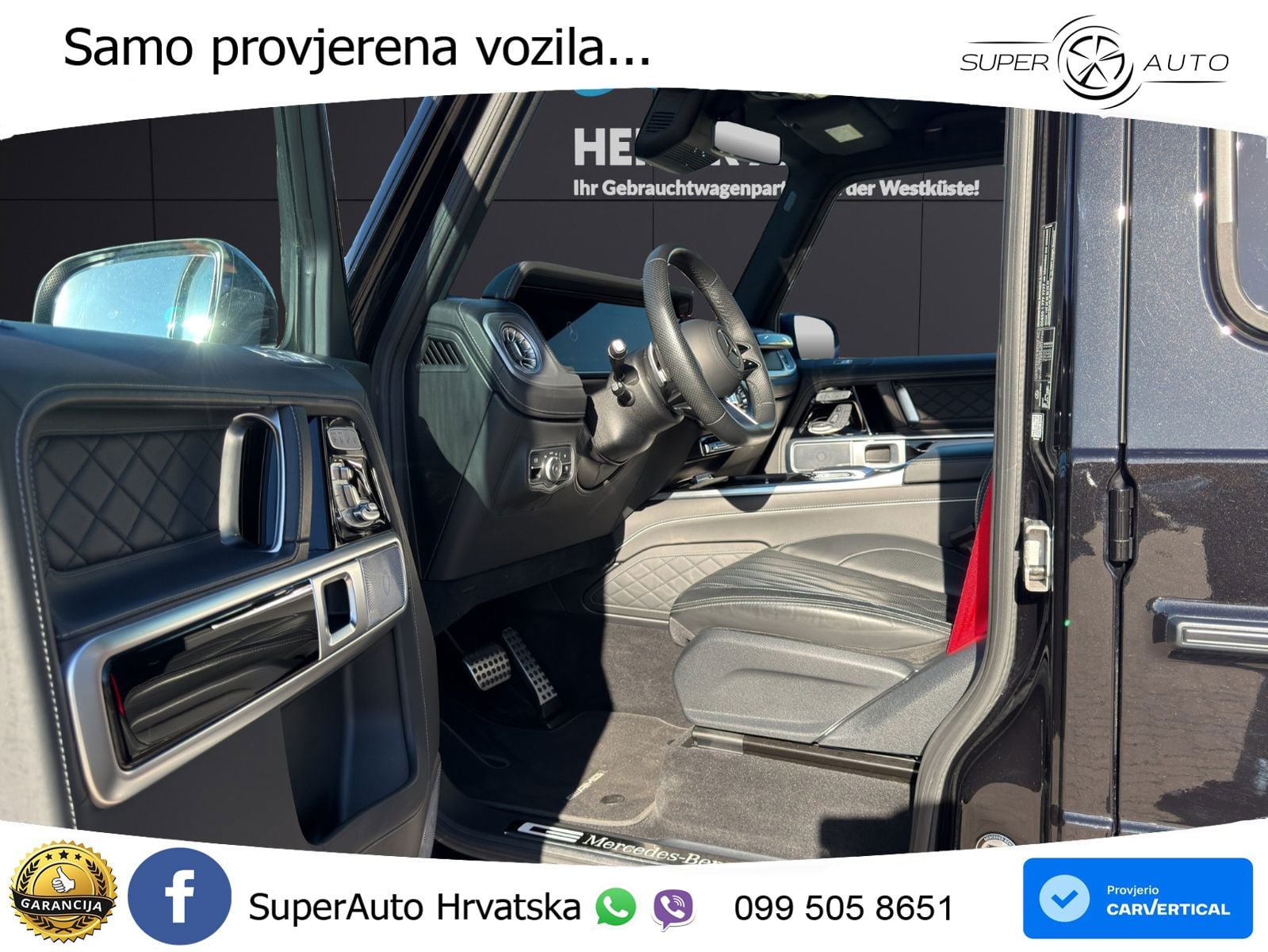 Mercedes G 450d Long (367 KS) 4MATIC 9G-TRONIC Superior LED+GR SJED+ACC