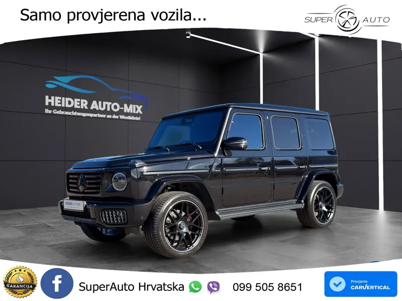 Mercedes G 450d Long (367 KS) 4MATIC 9G-TRONIC Superior LED+GR SJED+ACC