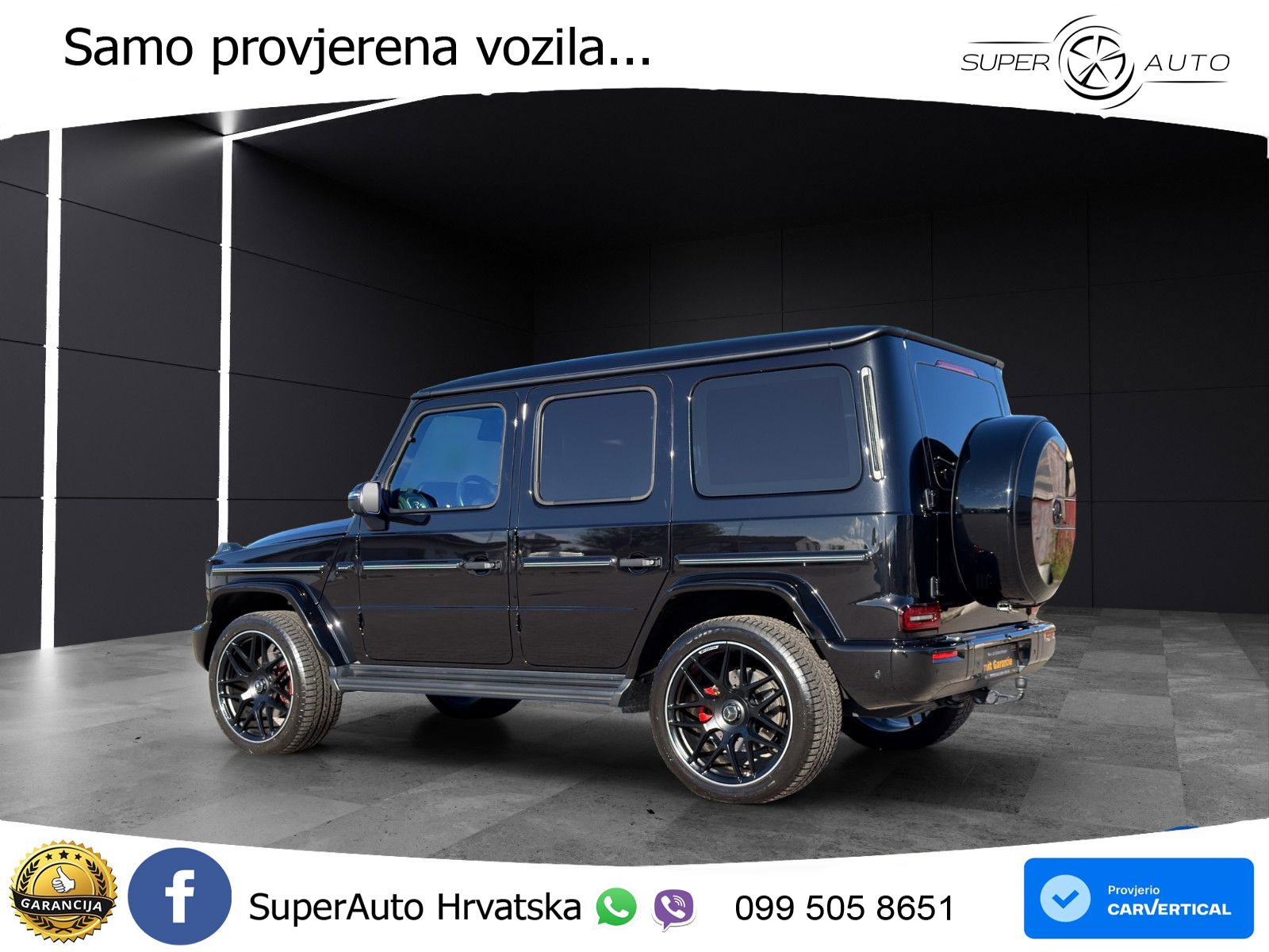 Mercedes G 450d Long (367 KS) 4MATIC 9G-TRONIC Superior LED+GR SJED+ACC