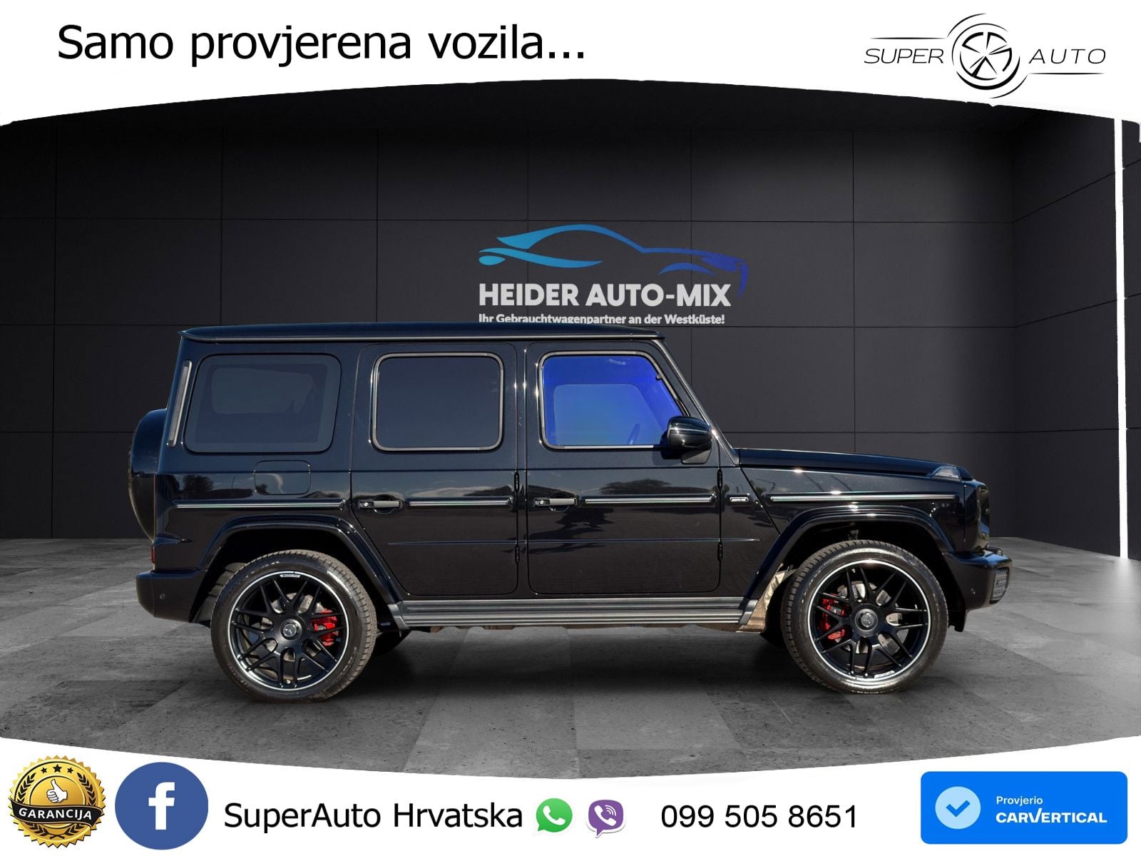 Mercedes G 450d Long (367 KS) 4MATIC 9G-TRONIC Superior LED+GR SJED+ACC