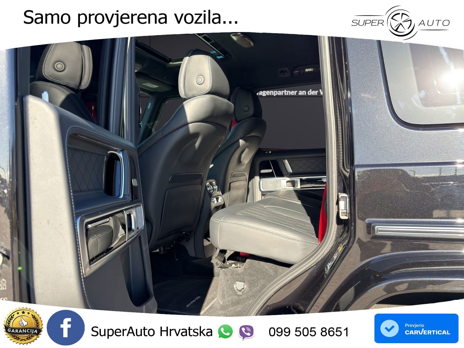 Mercedes G 450d Long (367 KS) 4MATIC 9G-TRONIC Superior LED+GR SJED+ACC