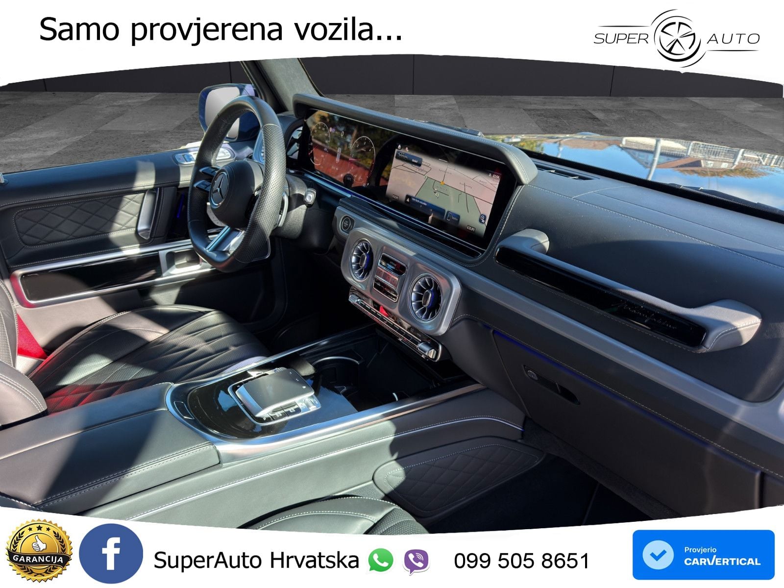 Mercedes G 450d Long (367 KS) 4MATIC 9G-TRONIC Superior LED+GR SJED+ACC
