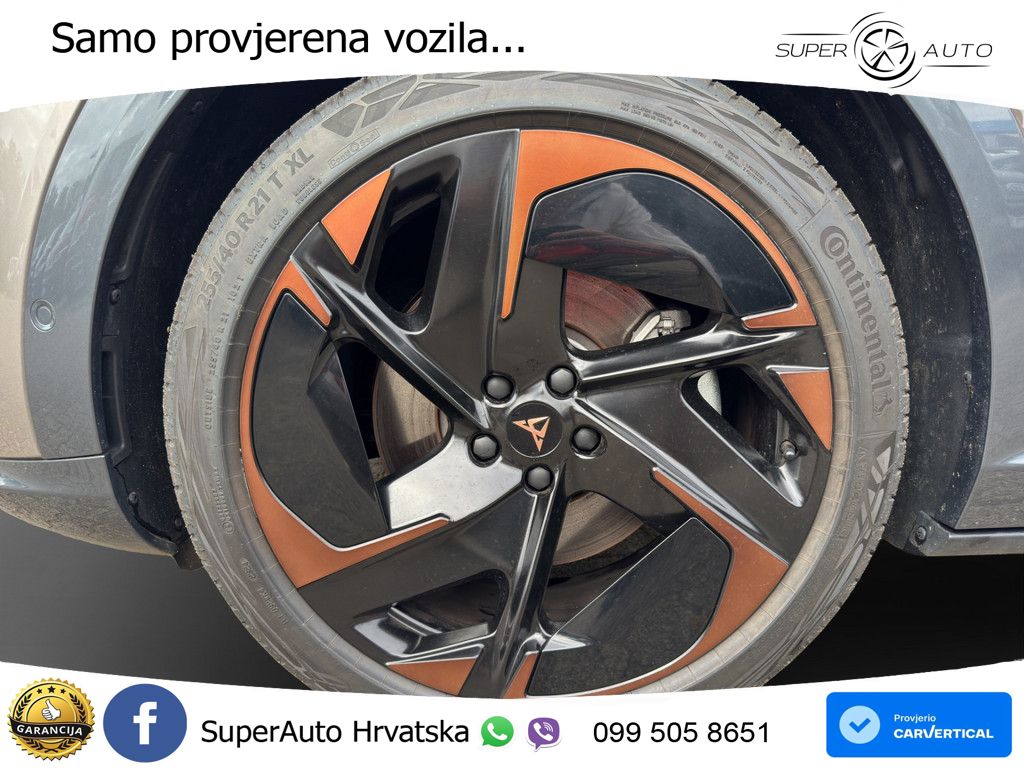 Cupra Tavascan 82 kWh (286 KS) LED+GR SJED+ACC