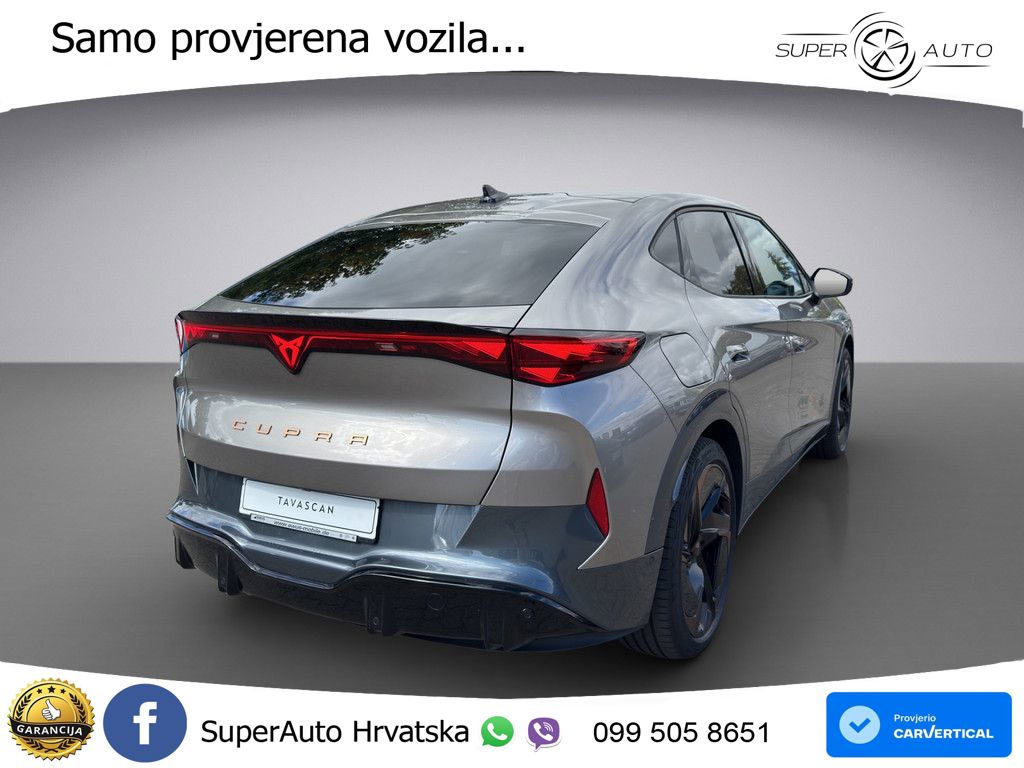 Cupra Tavascan 82 kWh (286 KS) LED+GR SJED+ACC