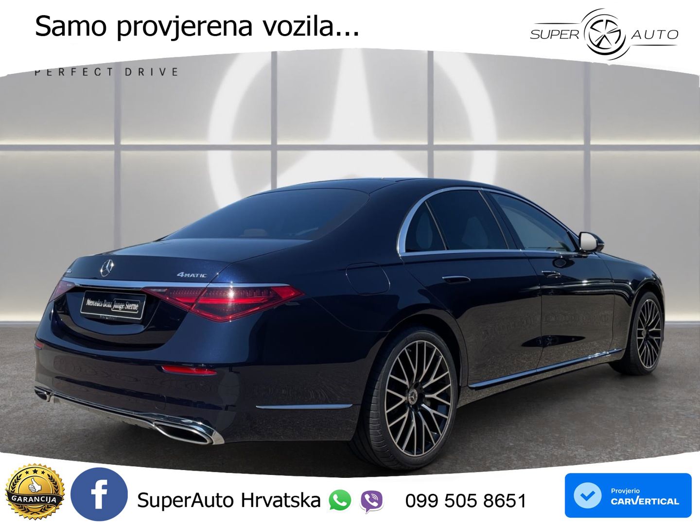 Mercedes S 580e (510 KS) 4MATIC 9G-TRONIC LED+GR SJED+ACC