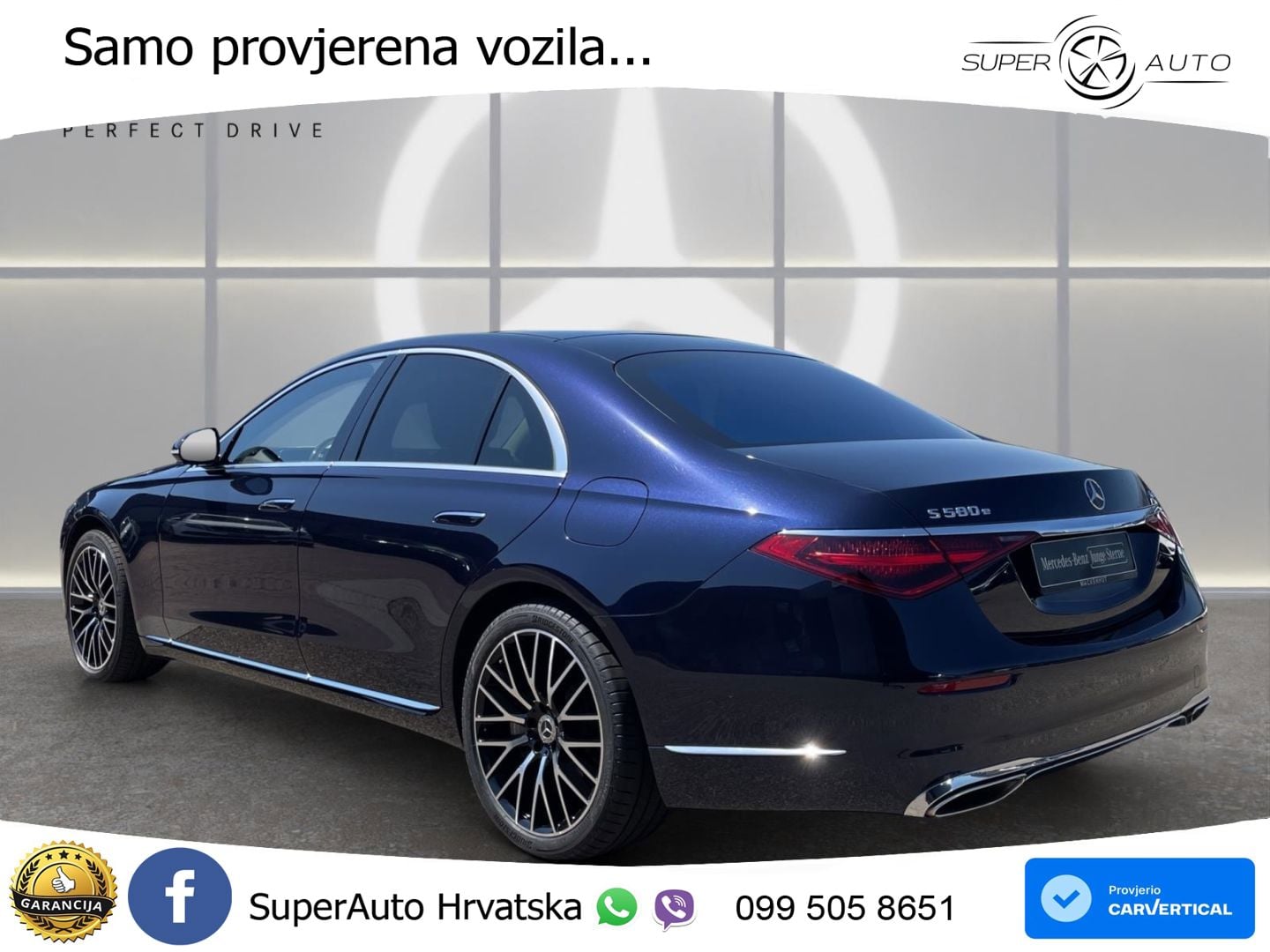 Mercedes S 580e (510 KS) 4MATIC 9G-TRONIC LED+GR SJED+ACC