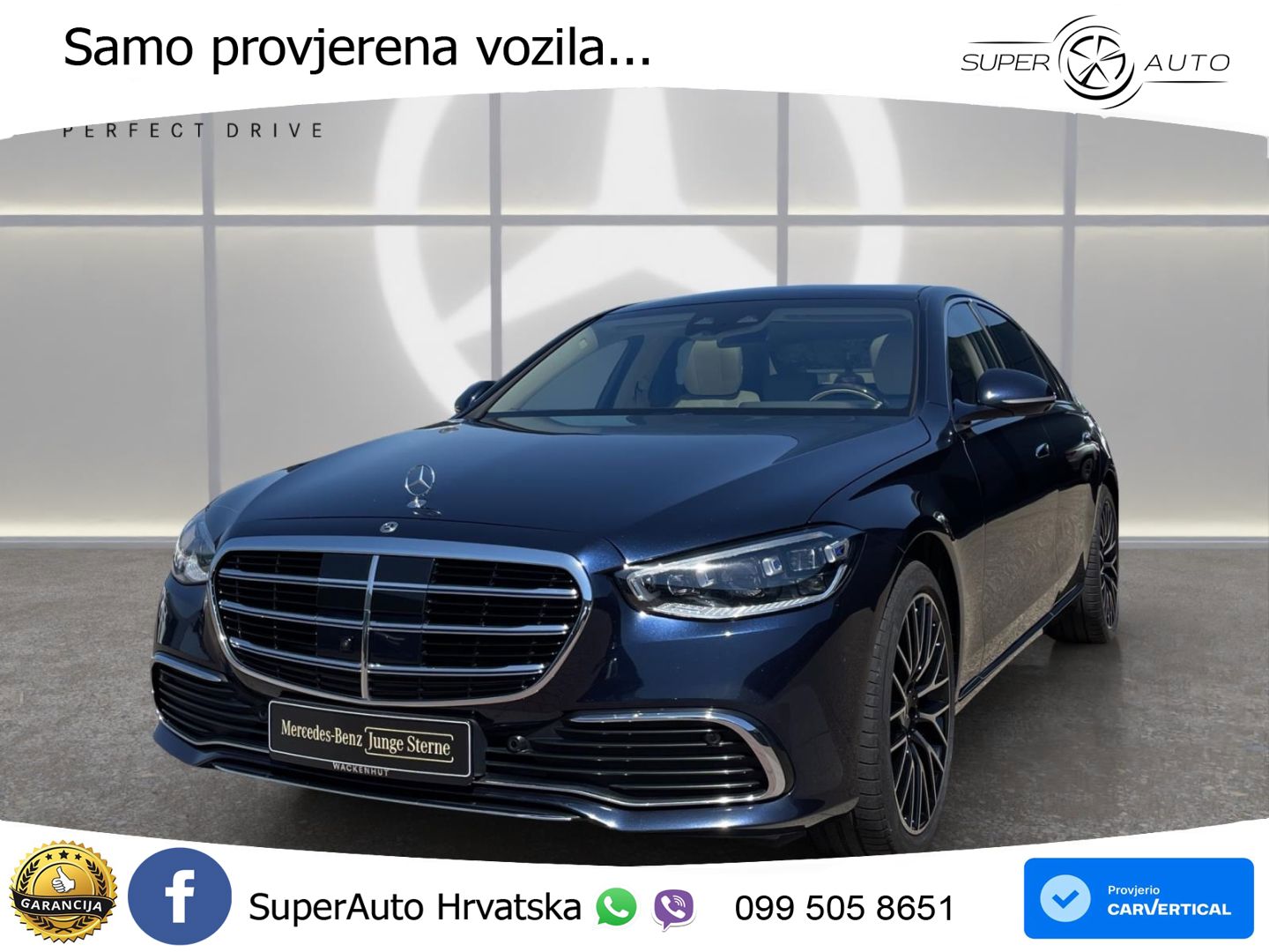 Mercedes S 580e (510 KS) 4MATIC 9G-TRONIC LED+GR SJED+ACC