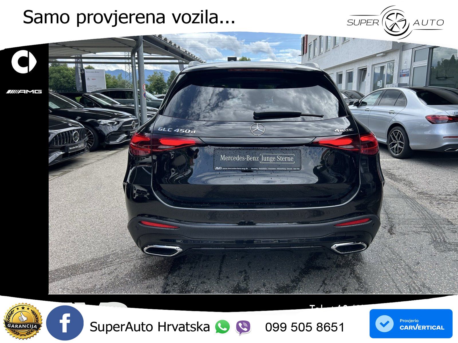 Mercedes GLC 450d (367 KS) 4MATIC 9G-TRONIC AMG ACC+HEAD+GR SJED+360+PANO