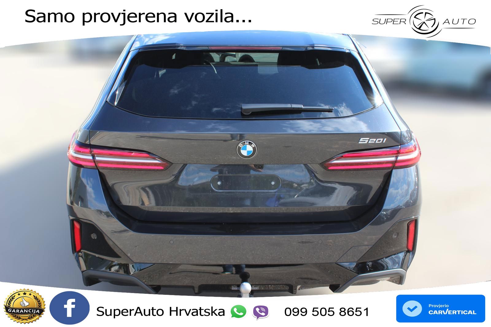 BMW 520i Touring (208 KS) Steptronic M Sport LED+GR SJED+ACC