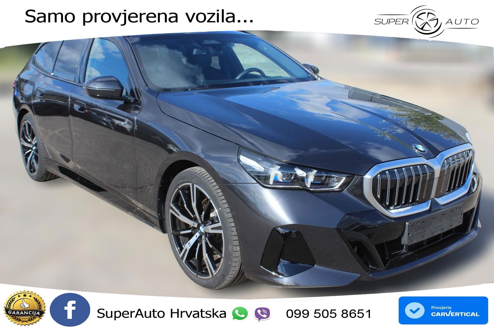 BMW 520i Touring (208 KS) Steptronic M Sport LED+GR SJED+ACC