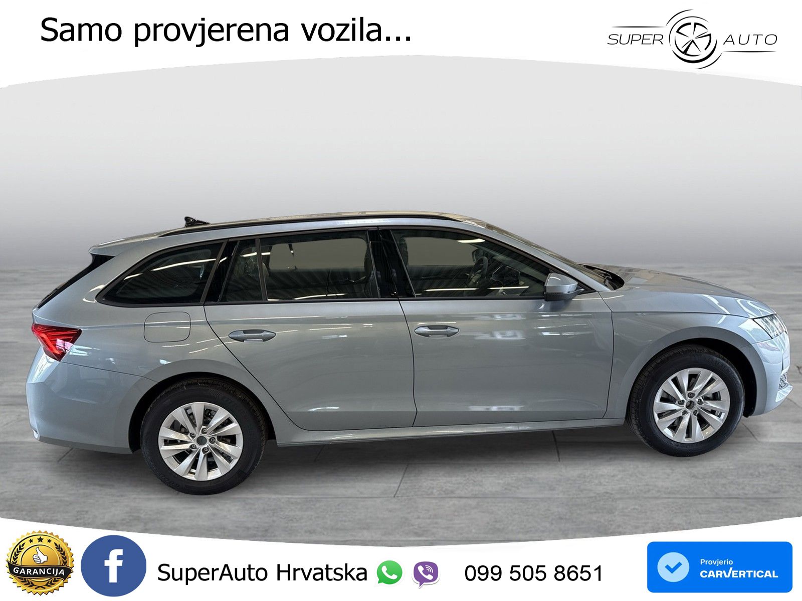 Škoda Octavia Combi 2.0 TDI (150 KS) DSG Selection LED+GR SJED+ACC