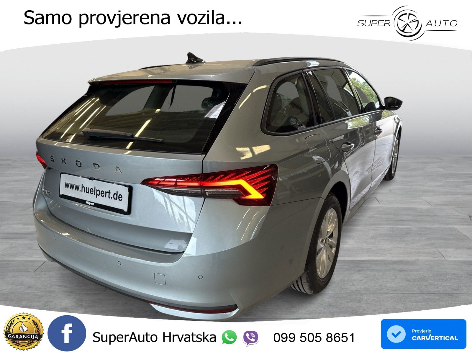 Škoda Octavia Combi 2.0 TDI (150 KS) DSG Selection LED+GR SJED+ACC