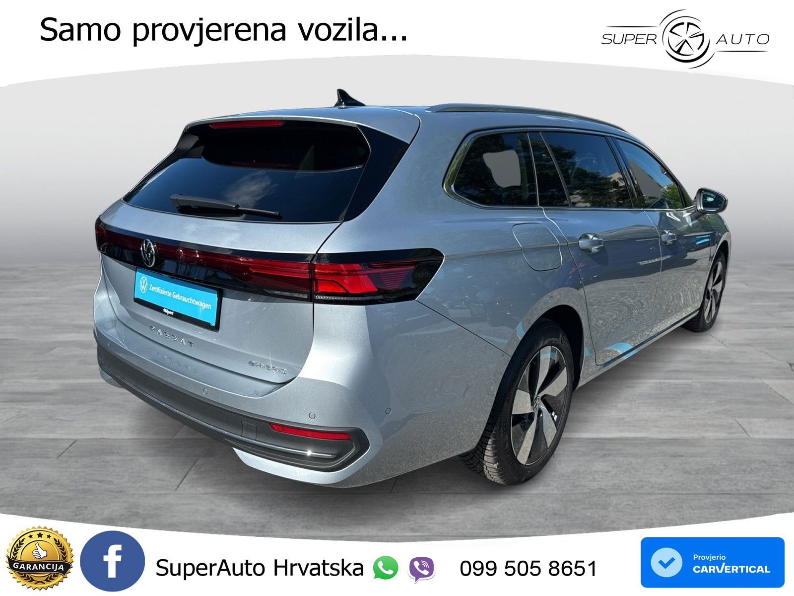 Volkswagen Passat Variant 1.5 TSI (204 KS) eHybrid DSG Business LED+GR SJED+ACC