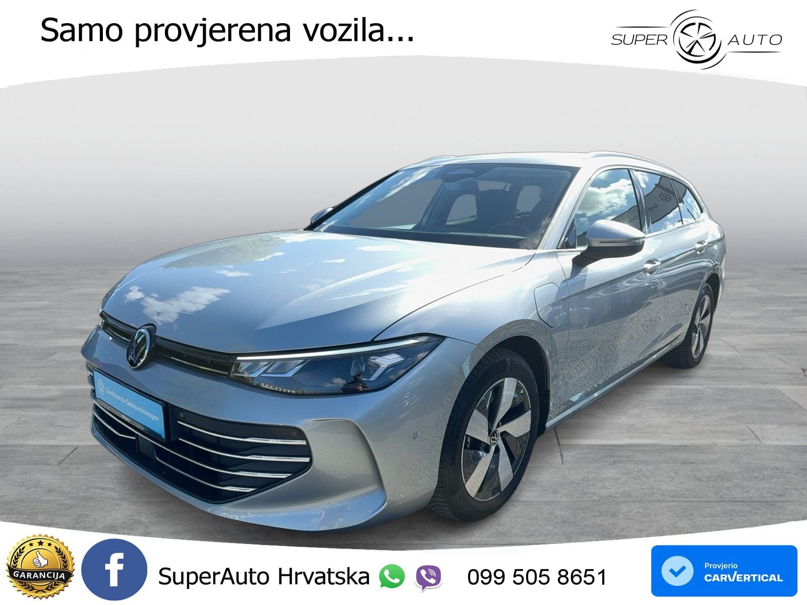 Volkswagen Passat Variant 1.5 TSI (204 KS) eHybrid DSG Business LED+GR SJED+ACC