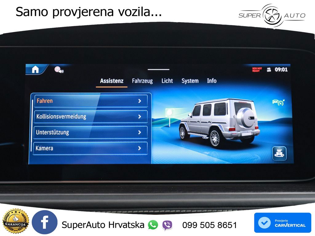 Mercedes AMG G 63 Long V8 (585 KS) 4MATIC 9G-TRONIC AMG SPEEDSHIFT TCT Superior LED+GR SJED+ACC