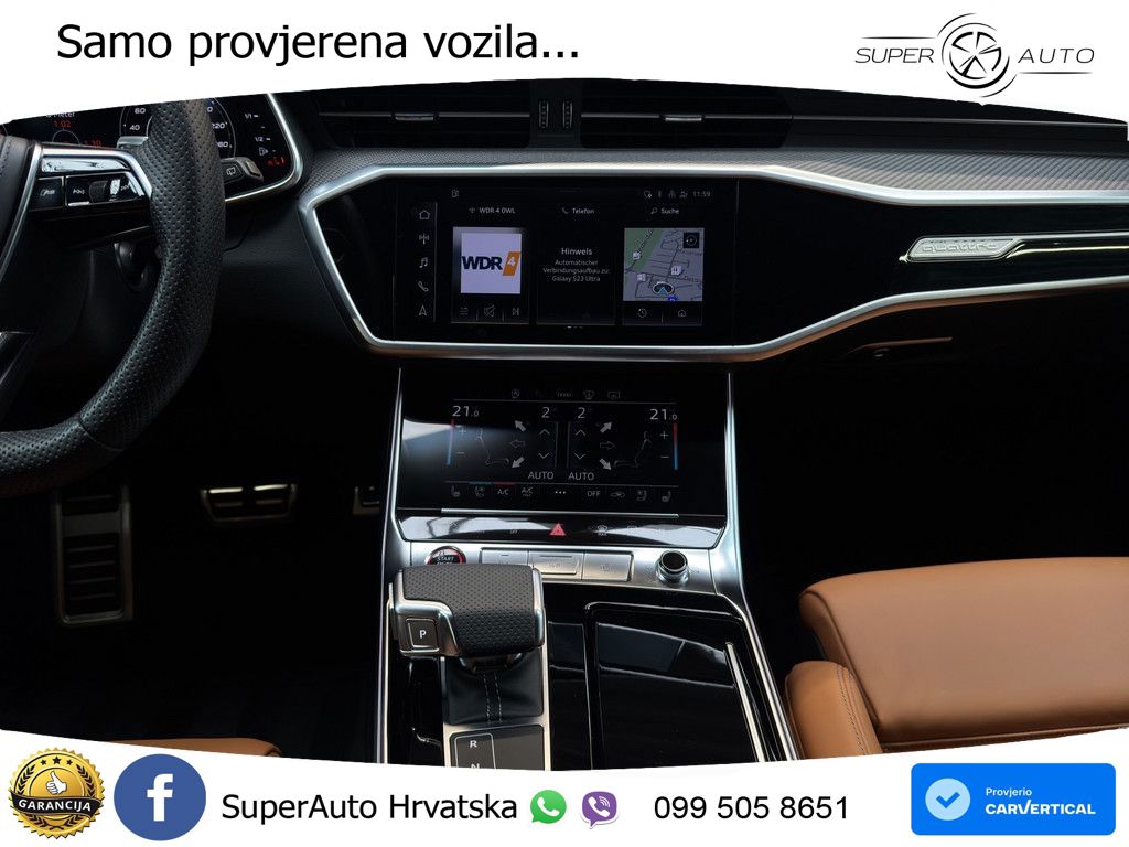 Audi RS6 Avant 4.0 TFSI V8 (600 KS) quattro Tiptronic MATRIX+GR SJED+KAM