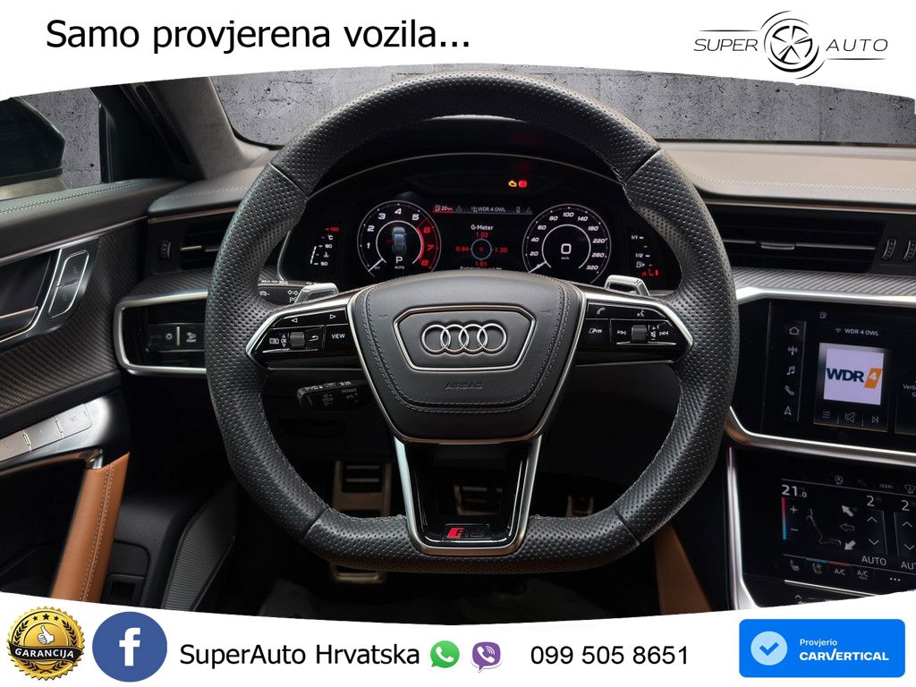 Audi RS6 Avant 4.0 TFSI V8 (600 KS) quattro Tiptronic MATRIX+GR SJED+KAM