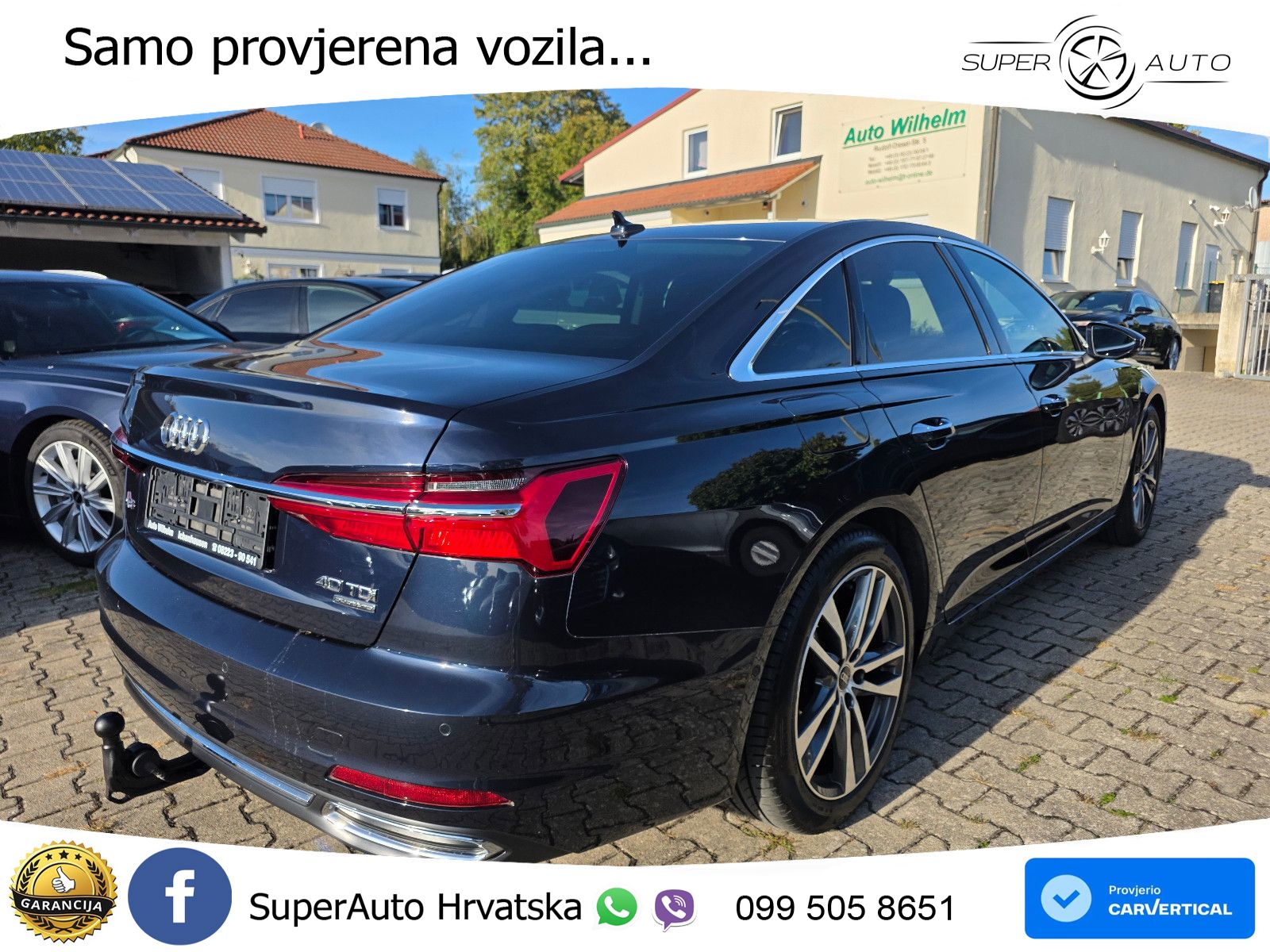 Audi A6 40 TDI (204 KS) quattro ultra S tronic LED+GR SJED+ACC