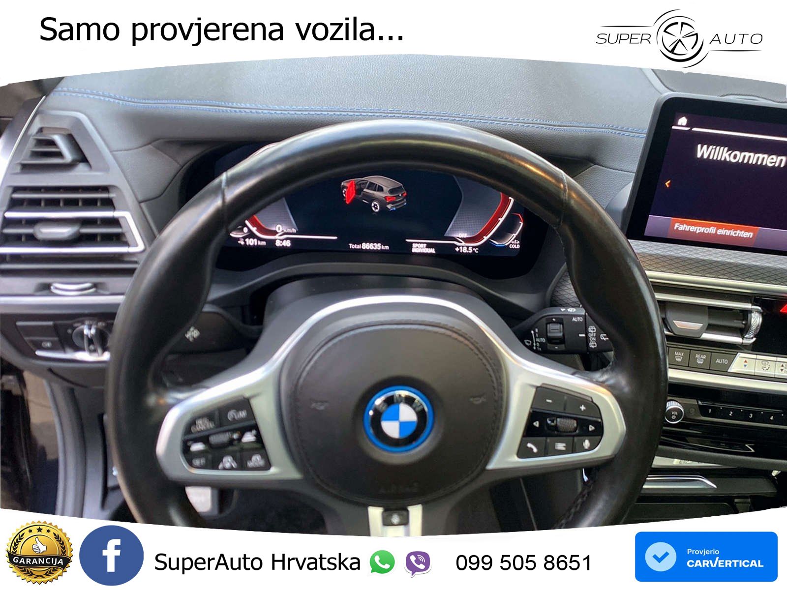 BMW iX3 80 kWh (286 KS)
