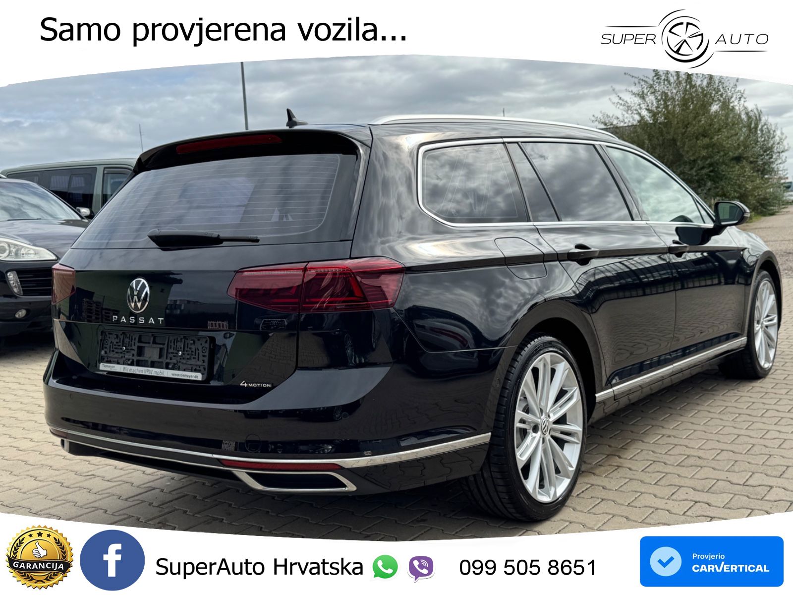 Volkswagen Passat Variant 2.0 TDI (200 KS) 4MOTION DSG Elegance LED+GR SJED+ACC